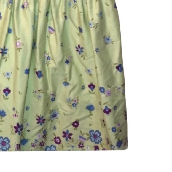 HANNA ANDERSSON EUC GIRLS DRESS TOP BOTTOMS SUMMER CASUAL GREEN SHIRT SIZE 5 110 - Picture 3 of 3